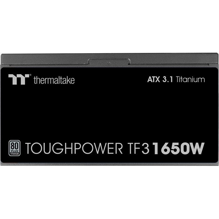 THERMALTAKE - Toughpower TF3 1650W - Alimentation PC - 80Plus Titanium - Modulaire - 1650 W - Noir
