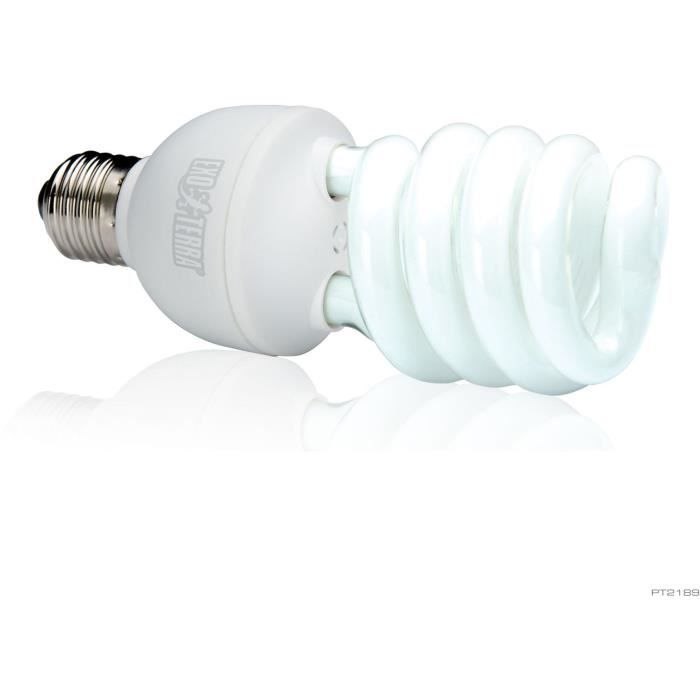 Ampoule fluocompacte UVB pour terrarium - EXO TERRA - Reptile UVB 150 - Climat désertique 26W