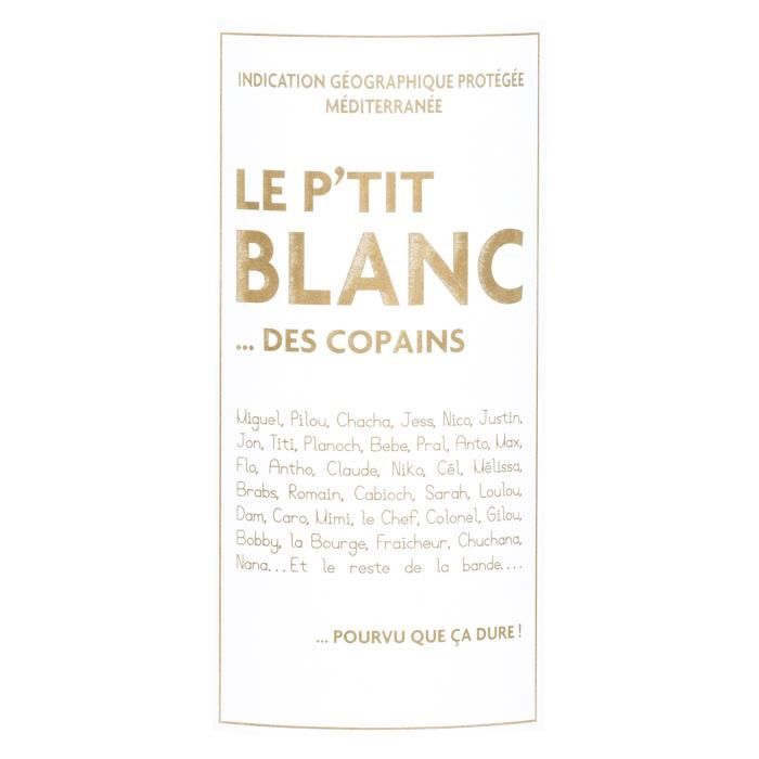 Le P'Tit Blanc Des Copains Méditerranée - Vin blanc de Provence