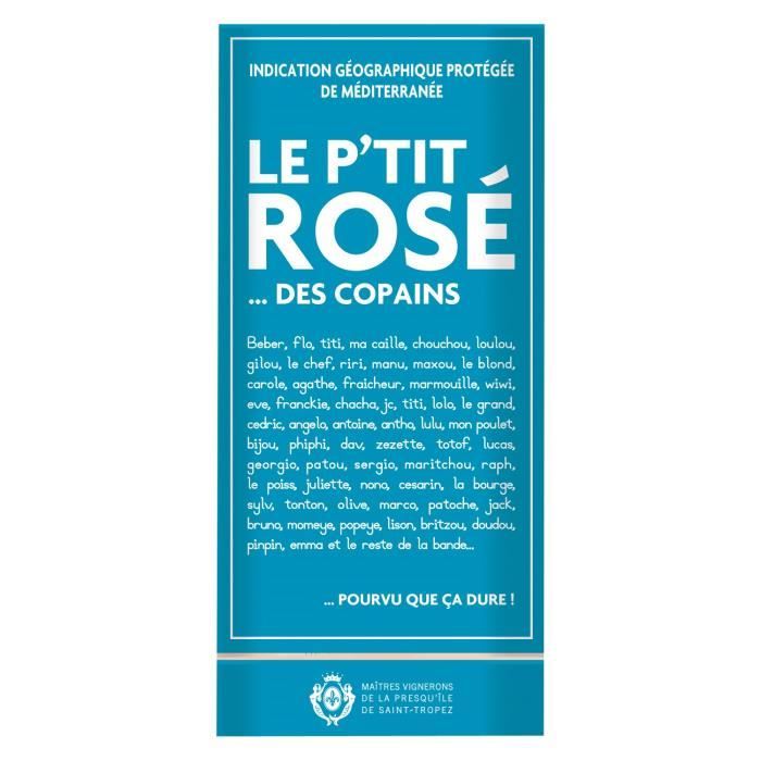 Magnum Le P'tit Rosé des Copains IGP Méditerranée - Vin rosé 2024