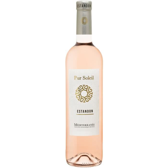 Estandon Pur Soleil Méditerrannée - Vin rosé de Provence - Bio 2024