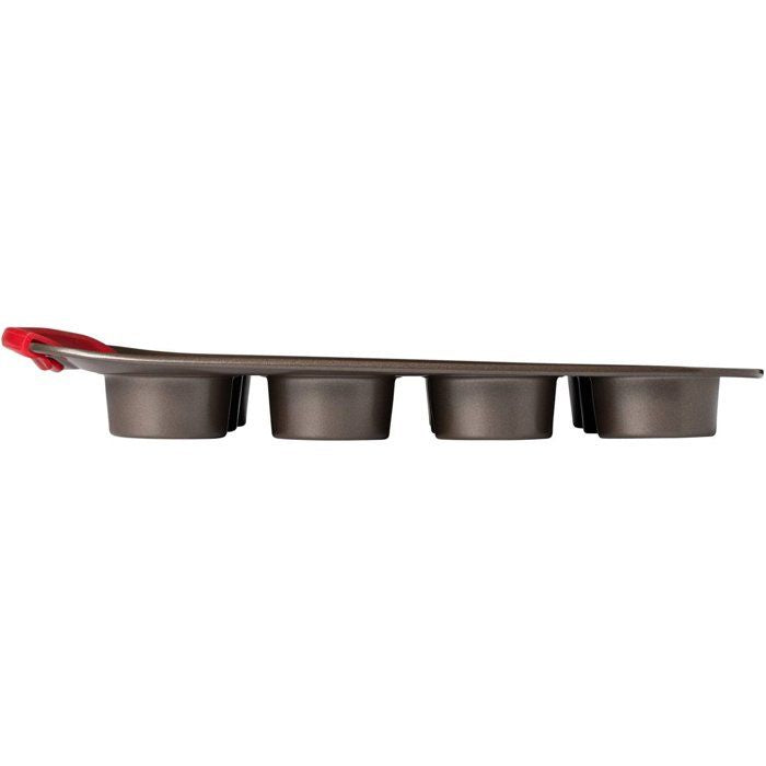 Moule ŕ muffin - PYREX - 1452002 - En acier carbonne - Antiadhésif - 12 trous