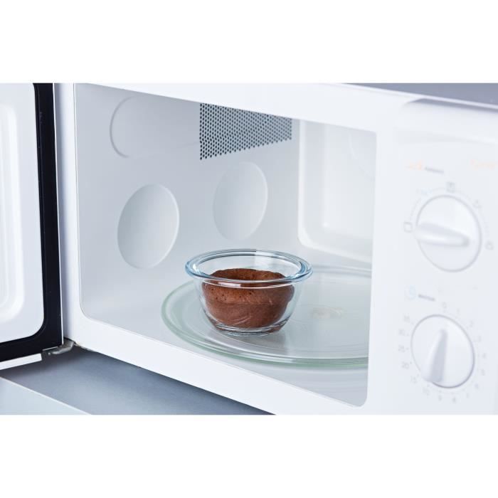 Lot de 5 mini bols - PYREX - Cook & Go - Verre - Rond - Couvercle étanche - 0,2 L