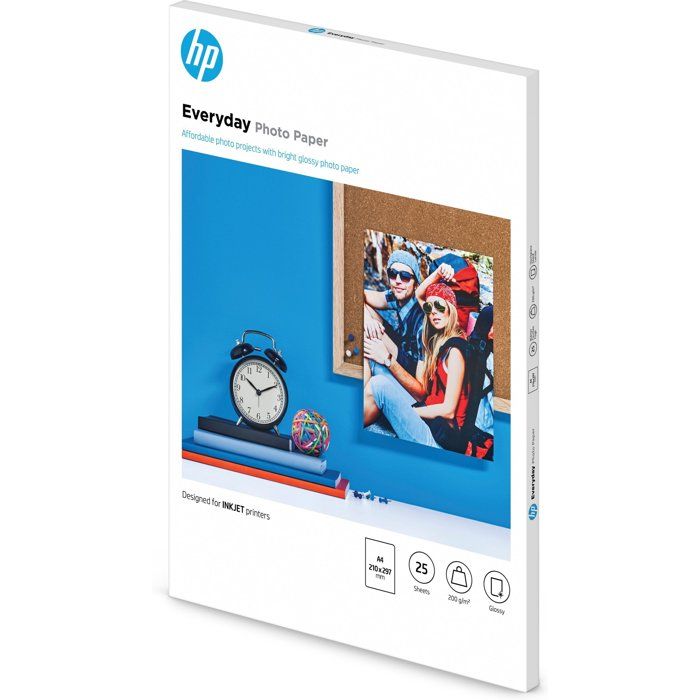 Papier photo HP Q5451A - 25 feuilles A4