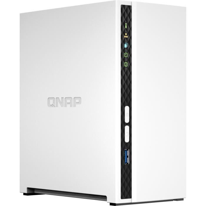 Server NAS - QNAP - TS-233 - 2 baies - 2 Go