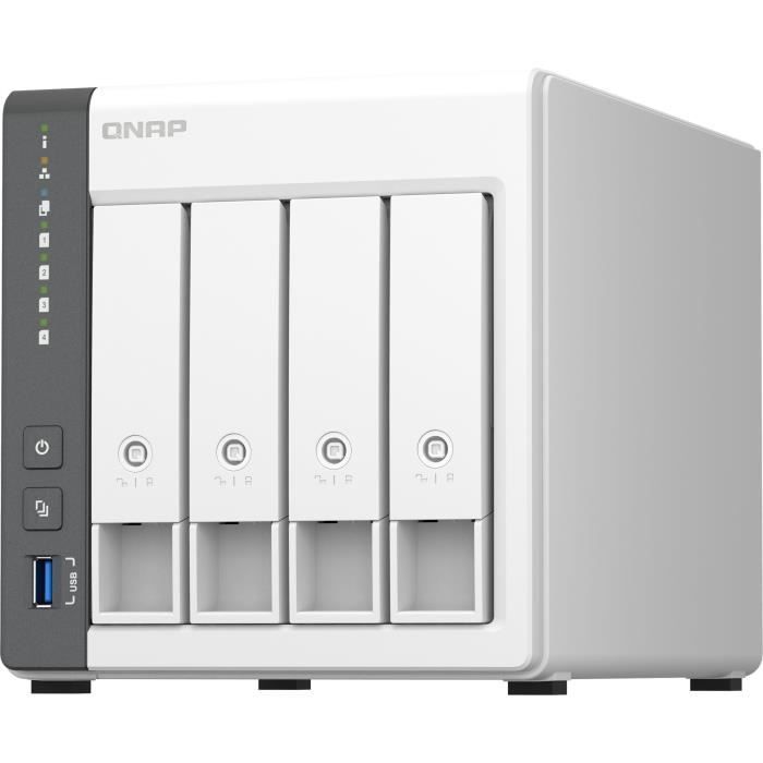 Server NAS - QNAP - TS-433 - 4 baies - 4 Go