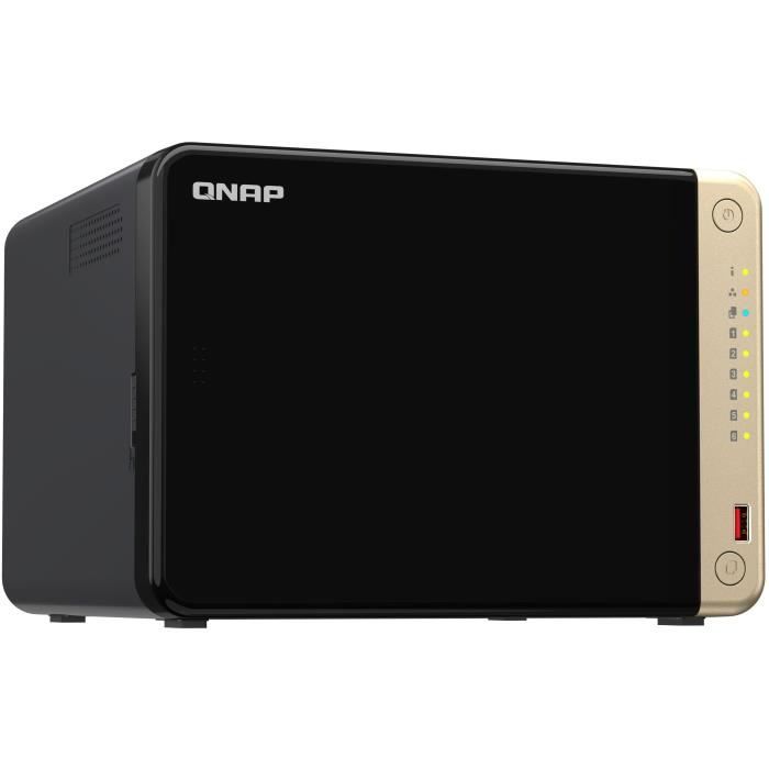 Server NAS - QNAP - TS-664 - 6 baies - 8 Go