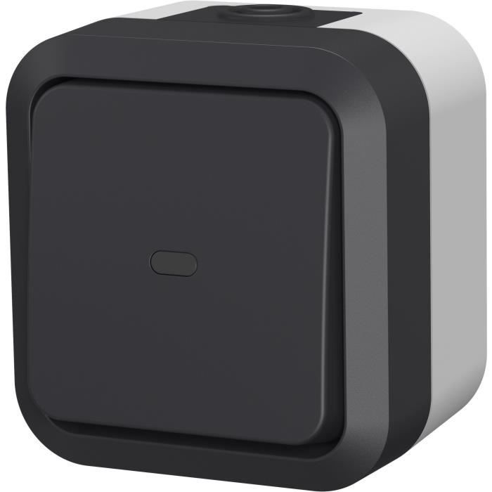 Interrupteur Va et vient - QUARX - Aqua Pro - Extérieur, voyant lumineux, IP55, 250V