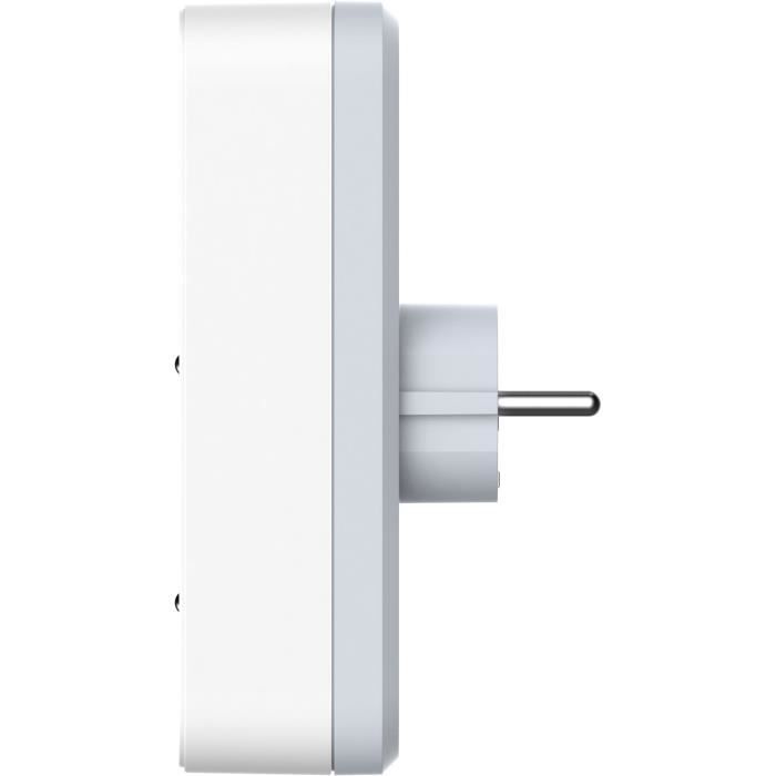 Biplite - QUARX - 2P 16A - Avec USB-A et USB-C, conforme NF