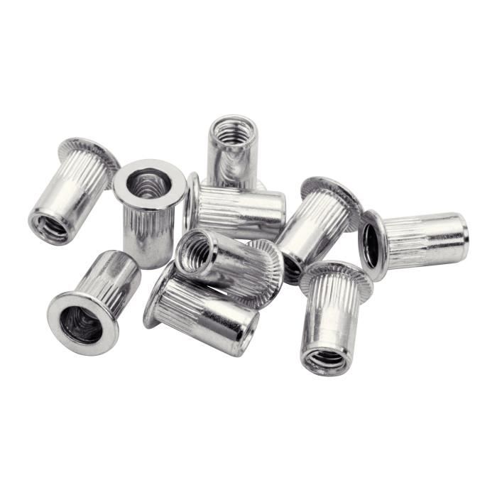 RAPID Ecrous a sertir M6 20 pcs
