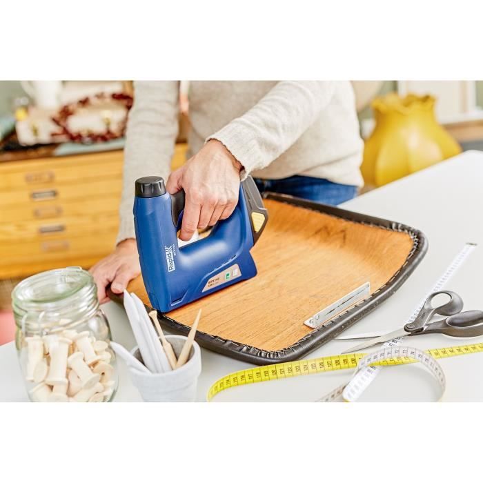 Agrafeuse-cloueuse électrique sans fil BTX140 7,2V - RAPID