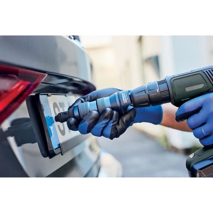 Adaptateur rivets - RAPID - RP150 Multi - Pour rivets aluminuim et acier inoxydable pour visseuse - Boîte - (5001484)