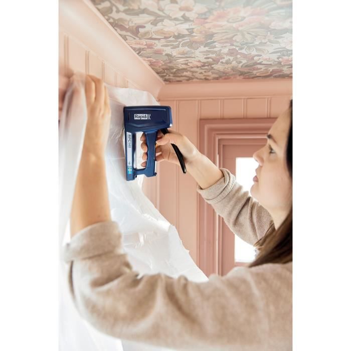 Agrafeuse manuelle - RAPID - RPC140 - Pour isolation - Pour bricolage - Pour agrafes n°140/6-16mm - (5001630)