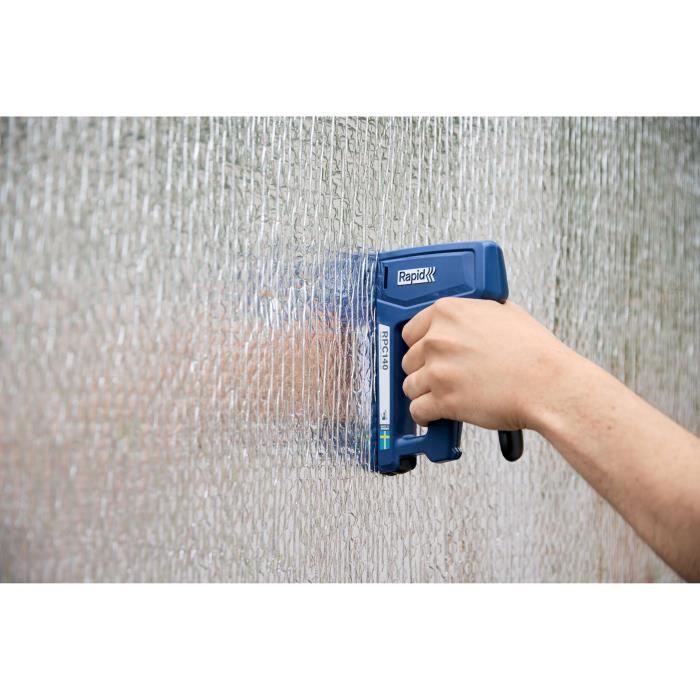 Agrafeuse manuelle - RAPID - RPC140 - Pour isolation - Pour bricolage - Pour agrafes n°140/6-16mm - (5001630)