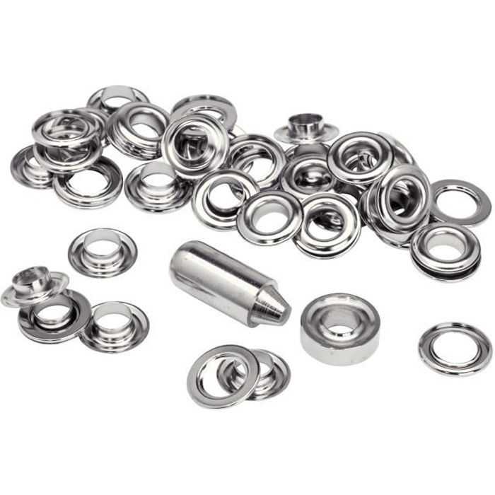 RAPID 25 oeillets de renfort 12mm