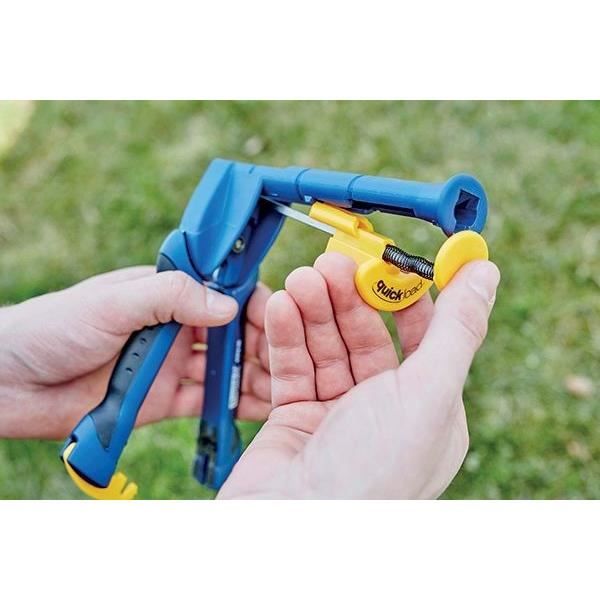 Pince grillage - RAPID - FP216 - Avec chargeur pour agrafes VR16 - Pose de clôture - Blister - (23467900)