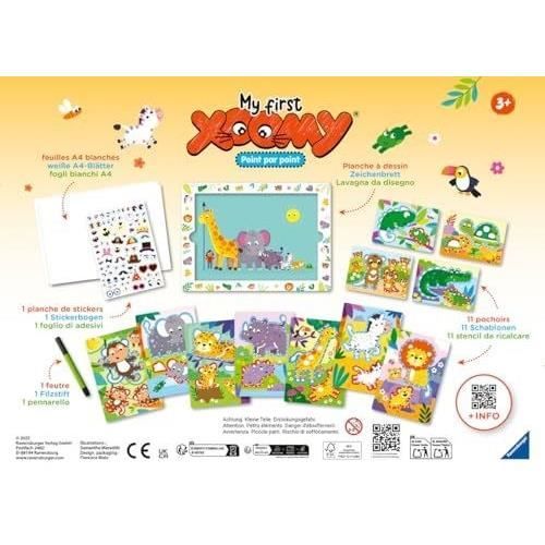 My First Xoomy, Point par Point, Mes premiers dessins, Dessin, Loisir créatif, Des 3 ans, 23752, Ravensburger