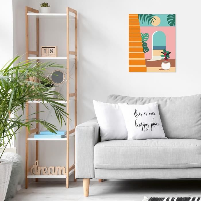 CreArt 24x30 cm Vacation Mode, Adulte, Peinture par numéros, 25524, Ravensburger