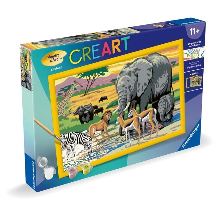 CreArt Kids - 31x21cm - Savane - des 11 ans