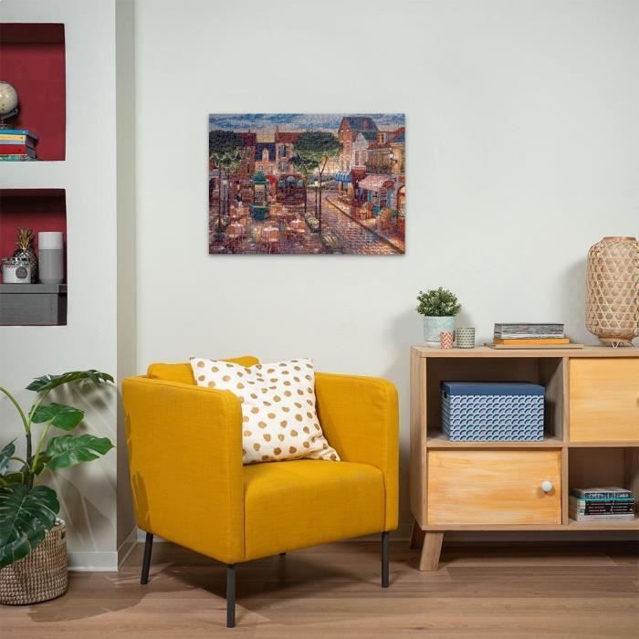 Puzzle 1000 pieces Paris en peinture, Adultes & enfants des 14 ans, Puzzle de qualité supérieure, 12000521, Ravensburger