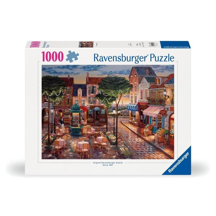 Puzzle 1000 pieces Paris en peinture, Adultes & enfants des 14 ans, Puzzle de qualité supérieure, 12000521, Ravensburger