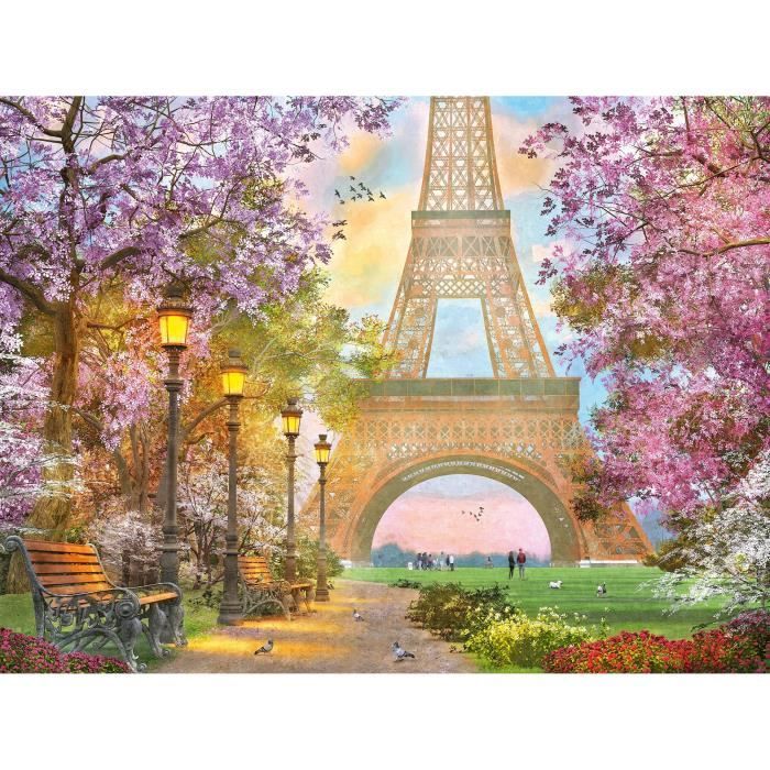Puzzle 1500 pieces Amour a Paris, Adultes & enfants des 14 ans, Puzzle de qualité supérieure 80x60cm, 12000694, Ravensburger