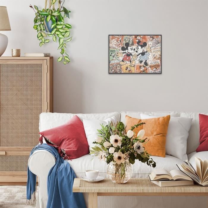 Puzzle 500 pieces Souvenirs de Mickey, Disney, Adultes et enfants, des 12 ans, 12000969, Nathan