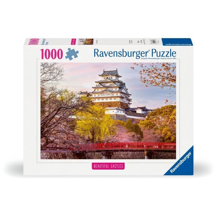 Puzzle 1000 pieces Château de Himeji, Japon, Collection Highlight, des 14 ans, Château, 12001316, Ravensburger