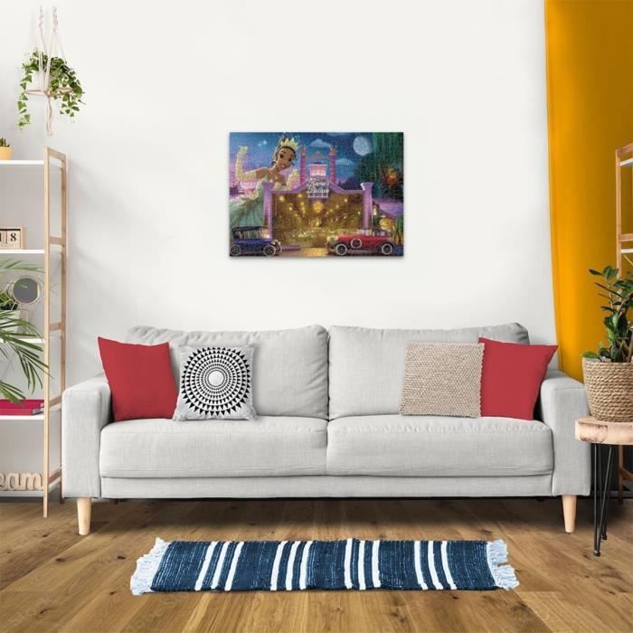 Puzzle 1000 pieces Tiana, Collection Disney Princesses, des 14 ans, Puzzle de qualité supérieure, Disney, 12001343, Ravensburger