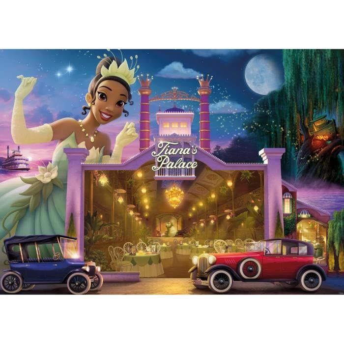 Puzzle 1000 pieces Tiana, Collection Disney Princesses, des 14 ans, Puzzle de qualité supérieure, Disney, 12001343, Ravensburger