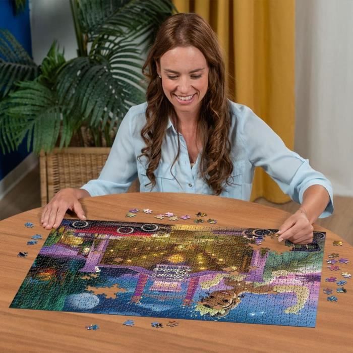 Puzzle 1000 pieces Tiana, Collection Disney Princesses, des 14 ans, Puzzle de qualité supérieure, Disney, 12001343, Ravensburger
