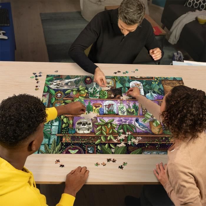 Puzzle 2000 pieces, Des 14 ans, Bibelots et objets de sorciere, Puzzle de qualité premium fabriqué en Europe, Plantes, 12001416