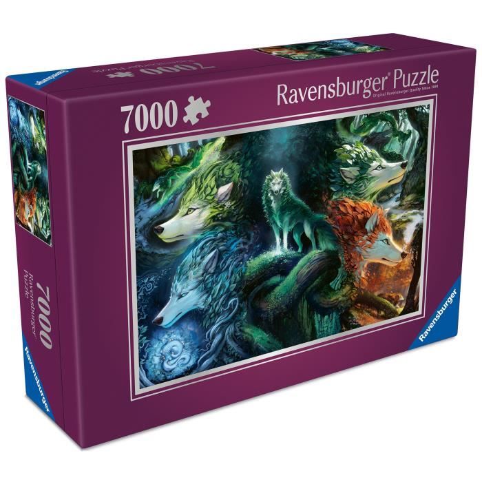 Puzzle 7000 p - Les loups - Ravensburger