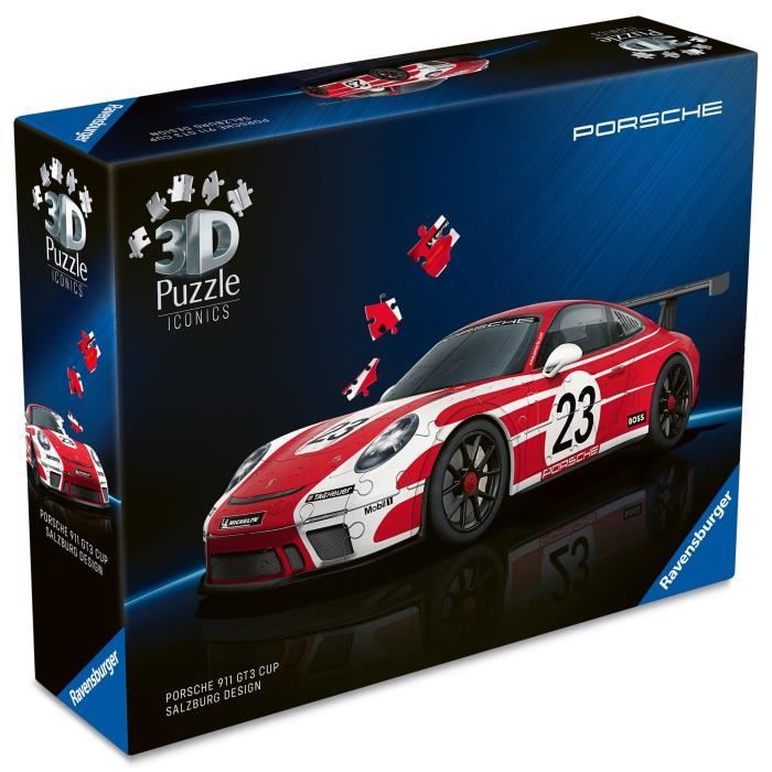 Puzzle 3D Iconics - Porsche 911 GT3 Cup Salzburg