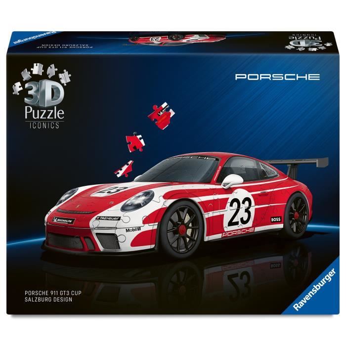 Puzzle 3D Iconics - Porsche 911 GT3 Cup Salzburg