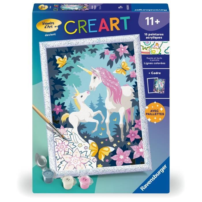 CreArt Kids 18x24cm Licornes magiques