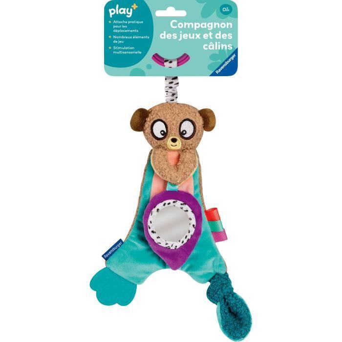 Ravensburger play+, Mon doudou d'Èveil - Petit suricate, 0-12 mois, Premier ‚ge, bÈbÈ