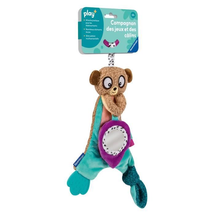 Ravensburger play+, Mon doudou d'Èveil - Petit suricate, 0-12 mois, Premier ‚ge, bÈbÈ
