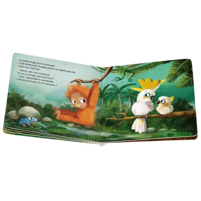 Ravensburger play+, Es-tu un singe comme moi? , Livre, Premier ‚ge, bÈbÈ