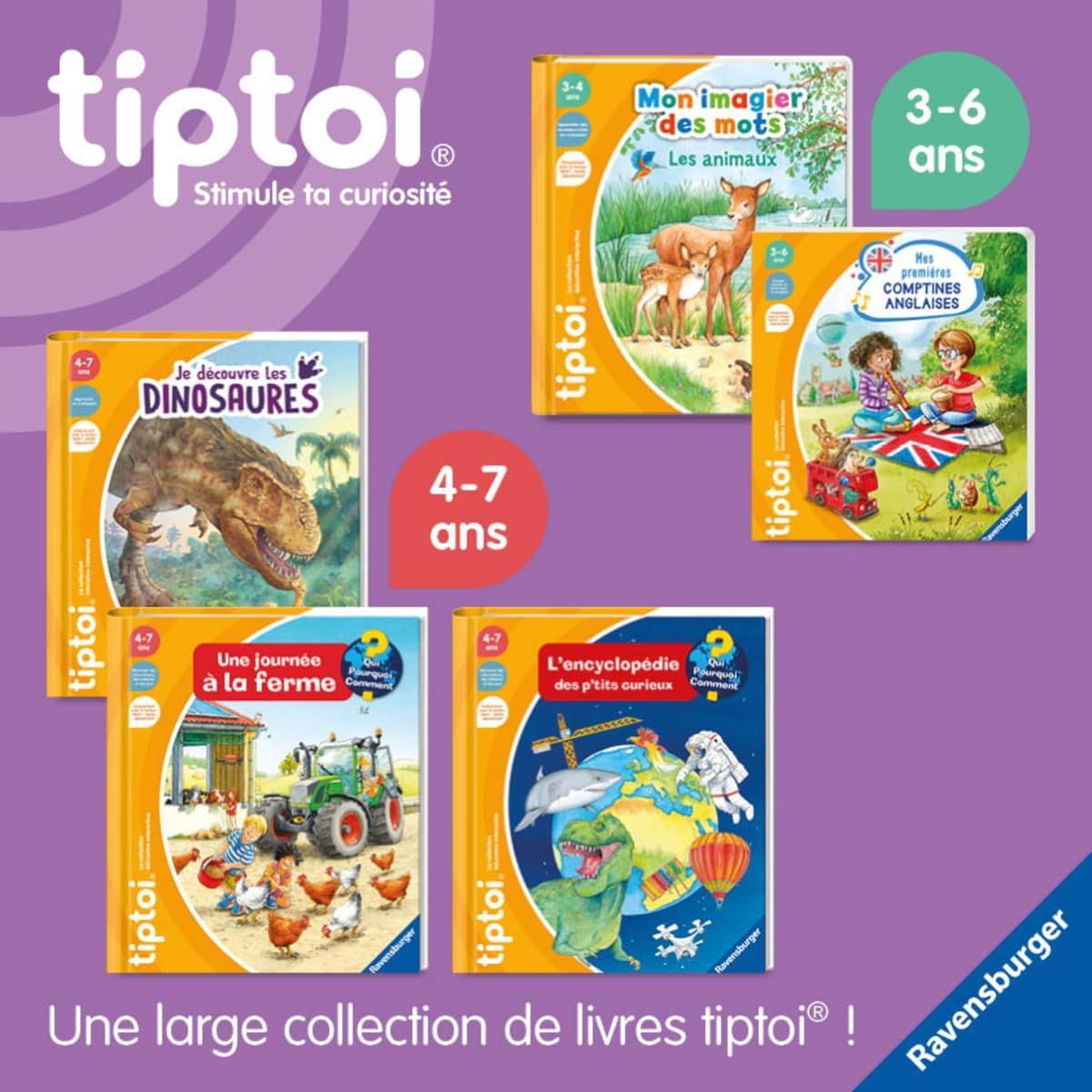 tiptoi Apprendre en s'amusant : Les lettres