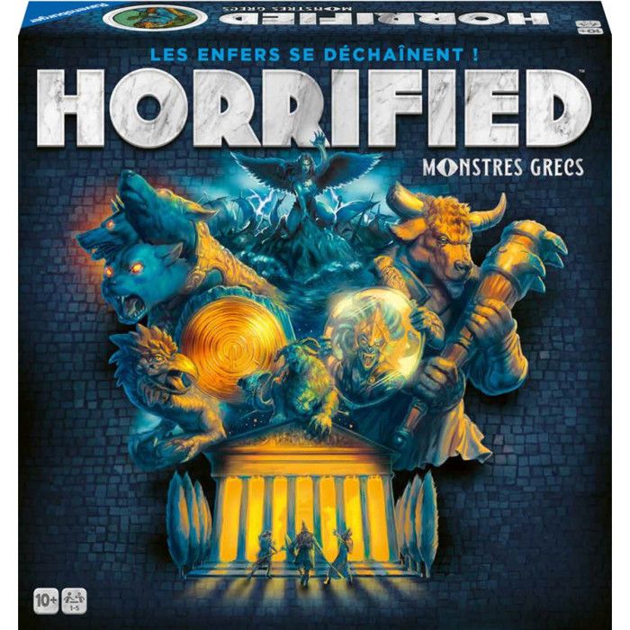Jeu de stratégie Ravensburger Horrified Monstres Grecs