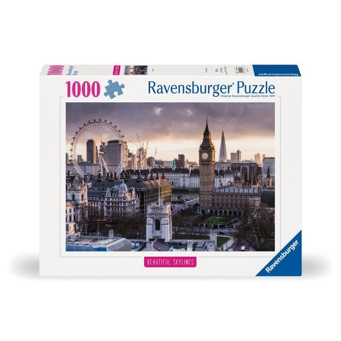 Puzzle 1000 pieces - La ville