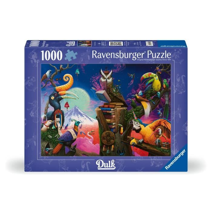 Puzzle - RAVENSBURGER - Chants des Oiseaux disparus - 1000 pieces - Multicolore - a partir de 14 ans
