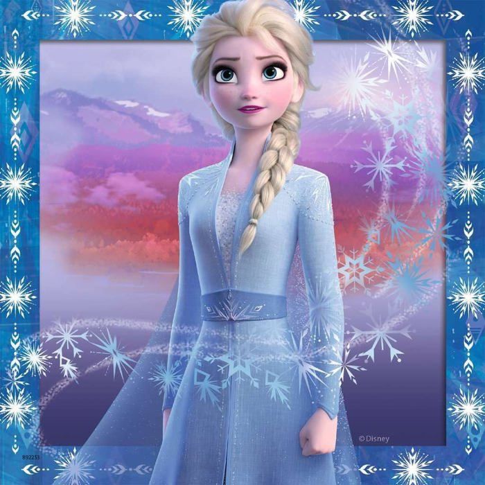 Puzzles 3x49 pieces La Reine des Neiges 2, Le voyage commence, Des 5 ans, Ravensburger