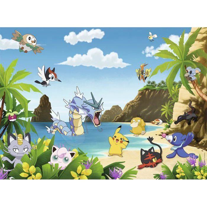 Puzzle 200 pieces XXL - Ravensburger - Attrapez-les tous ! - Pokémon - Dessins animés et BD - Garantie 2 ans