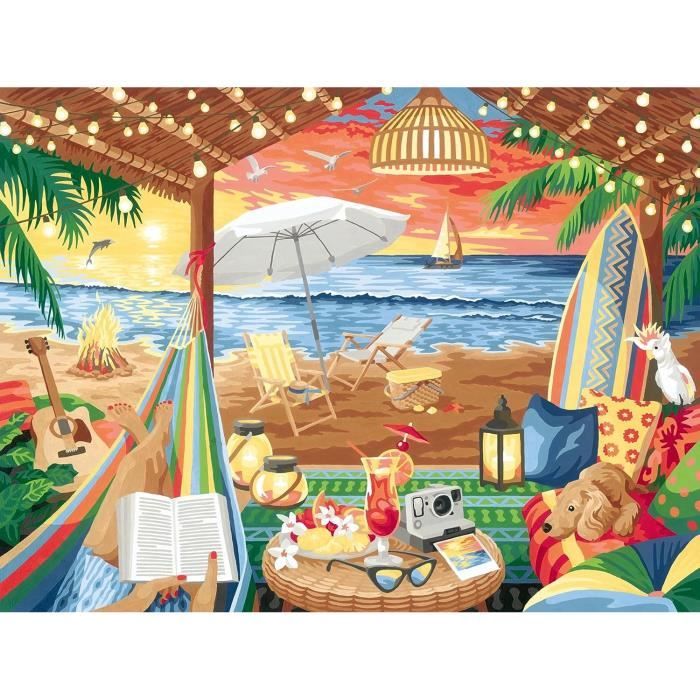CreArt 30x40 cm - Cozy Cabana - SÈrie B NumÈro d'art - 00020276 - Des 12 ans