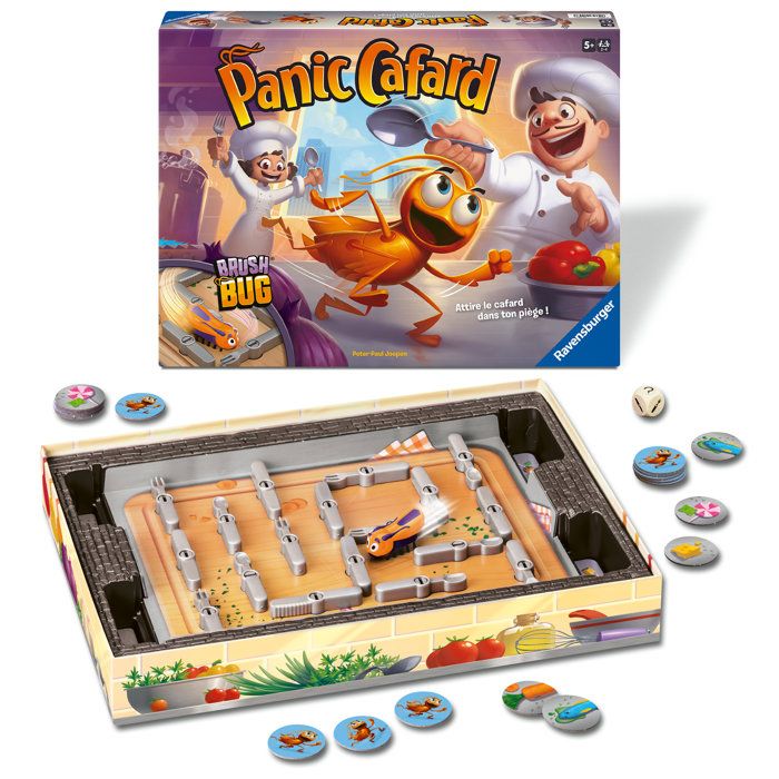 Panic Cafard, Jeu Société Enfants, Des 5 Ans, Ravensburger