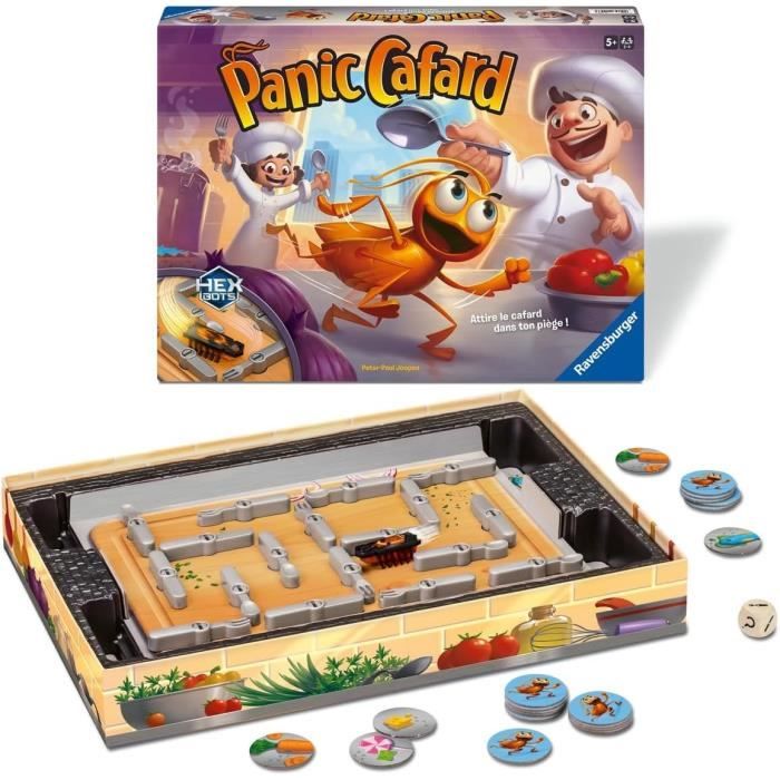 Panic Cafard, Jeu Société Enfants, Des 5 Ans, Ravensburger