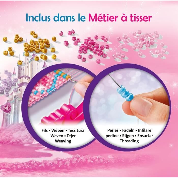 Métier a tisser Disney Princesses - Création mode - 00023540 - Des 5 ans