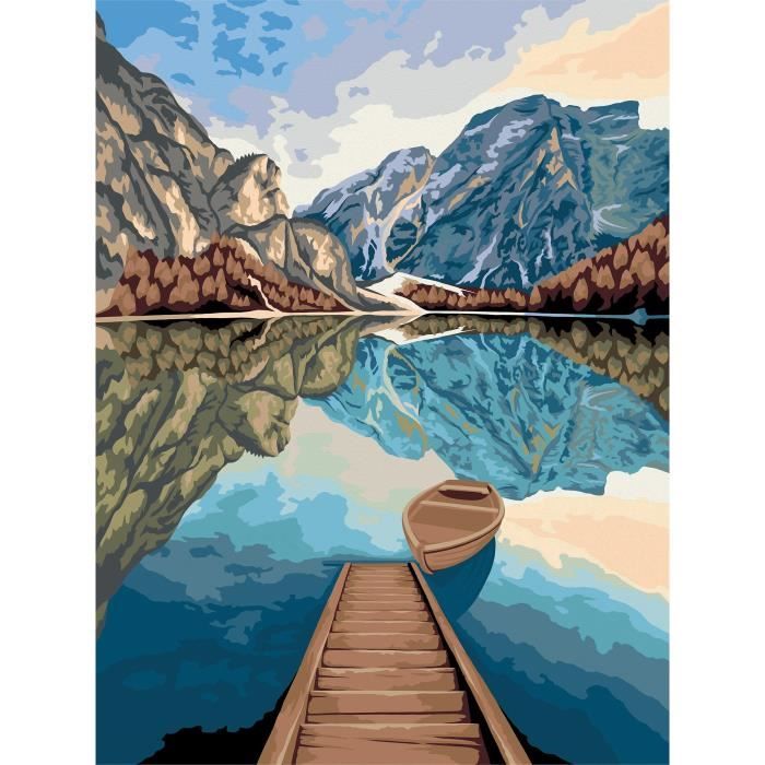 Ravensburger CreArt grand format 30x40 cm Lake views Des 12 ans 23612